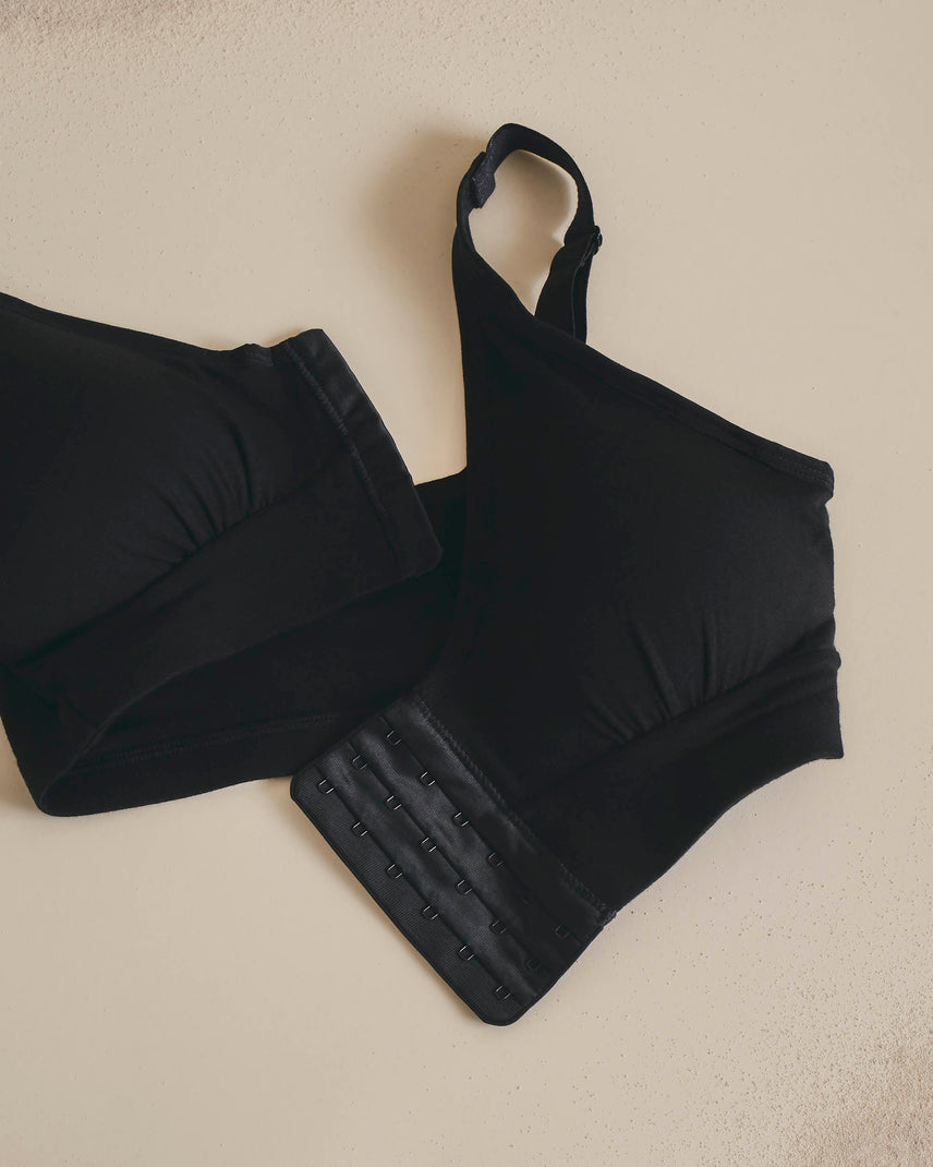 Front Closure Bra with Pockets